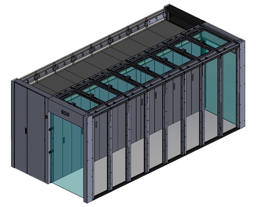 One Row Micro Module Data Center